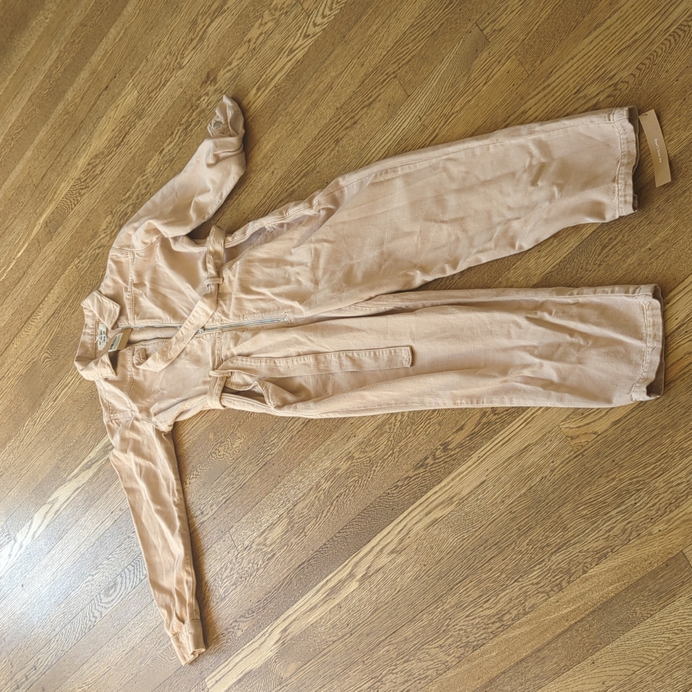 Reformation dusty rose jumpsuit